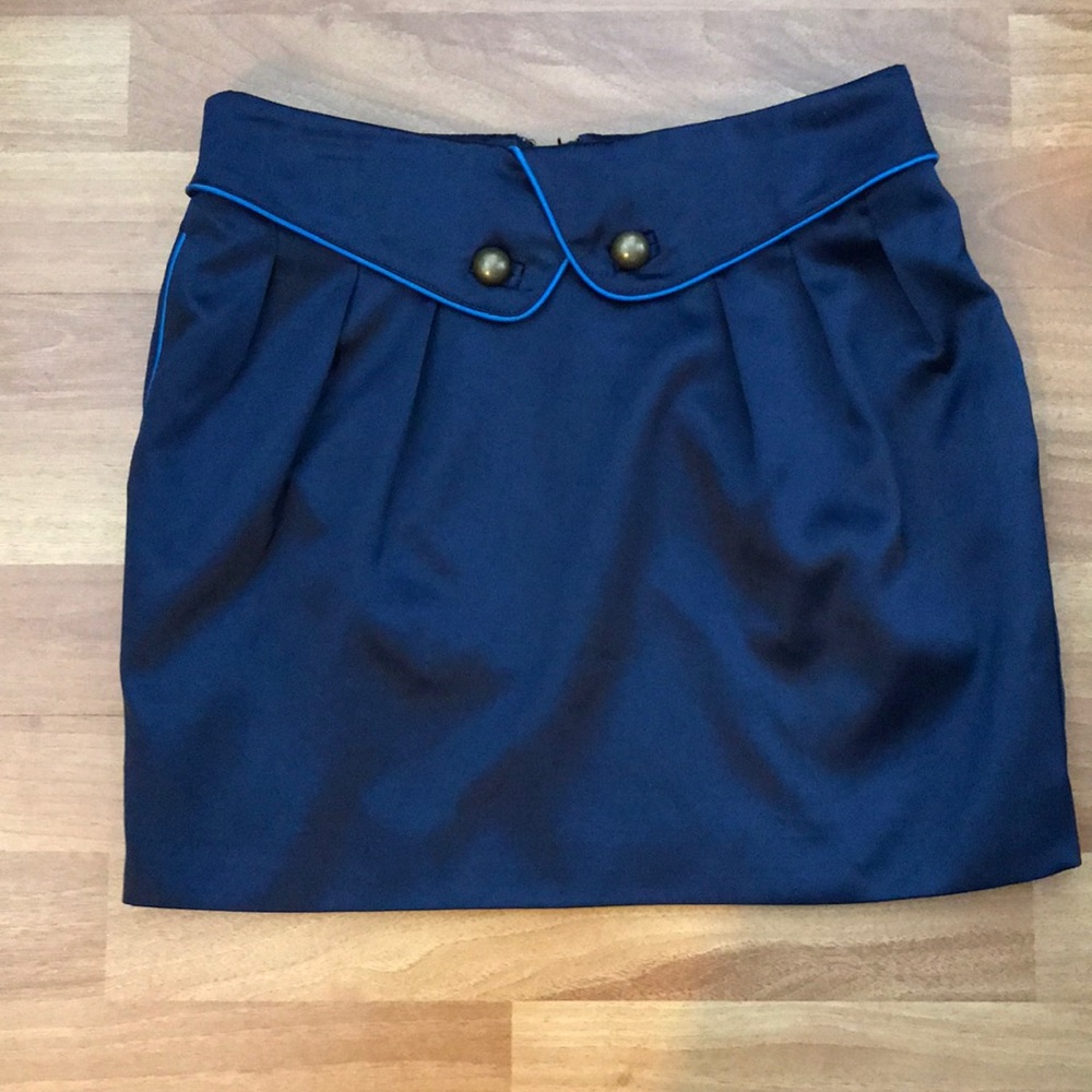Forever21 navy mini skirt